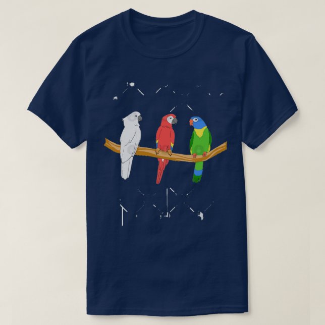 Geschenkartikel aus Papagei Ja, ich brauche diese  T-Shirt (Design vorne)