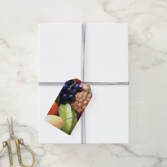 Geschenkartikel für Obst und Gemüse Geschenkanhänger (Mit Garn)