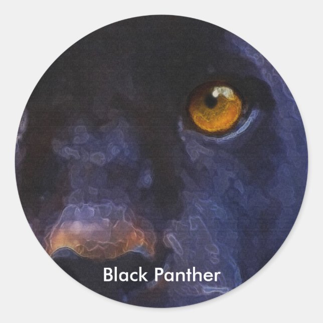 Geschenkartikel für Wildtiere und Tierfreunde Runder Aufkleber (Vorderseite)