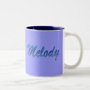 Geschenkartikel mit Melody Name Zweifarbige Tasse