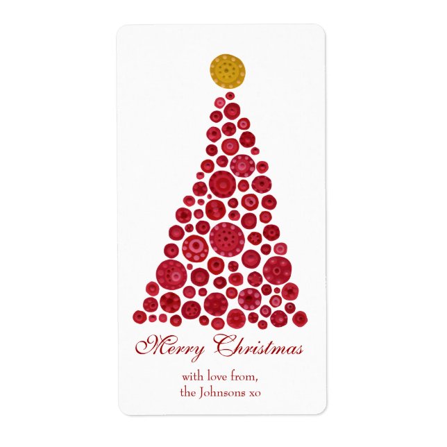 Geschenkartikel von Red & White Christmas Tree (Vorne)