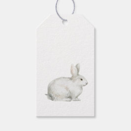 Geschenkartikel von White Oaster Bunny Rabbit Geschenkanhänger