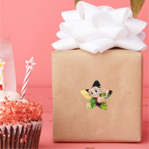 Geschenkaufkleber Stern-Aufkleber