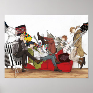 Geschenkband Poster