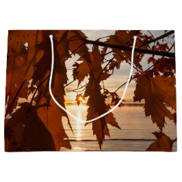 Geschenkbeutel aus Ahornblättern Große Geschenktüte