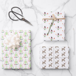 Geschenkblatt Set - Kinderart #1 Geschenkpapier Set