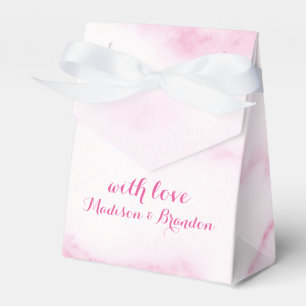 Geschenkboxen aus rosa Marmor Geschenkschachtel