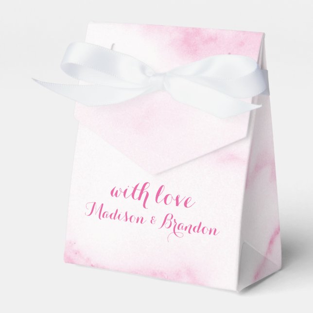 Geschenkboxen aus rosa Marmor Geschenkschachtel (Vorderseite)
