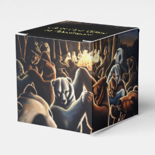 Geschenkboxen der Bären personalisieren Geschenkbo Geschenkschachtel