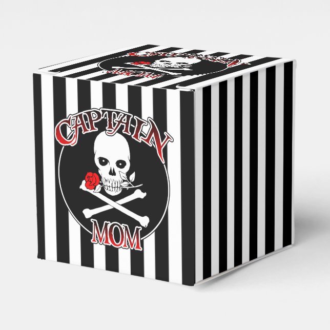 Geschenkboxen der Captain-Mama Geschenkschachtel (Vorderseite)