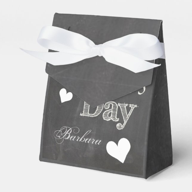 Geschenkboxen des Muttertags - Blackboard-Stil Geschenkschachtel (Vorderseite)