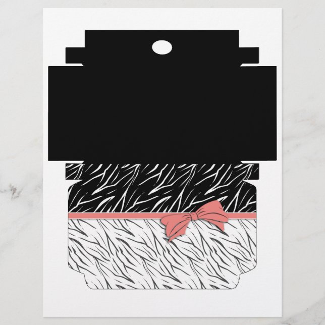 Geschenkboxen, Heimwerker, Muster, Layout, Schnitt (Vorderseite)