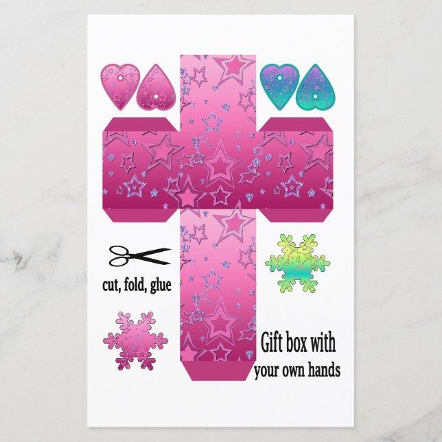 Geschenkboxen mit eigenen Händen (Vorderseite)