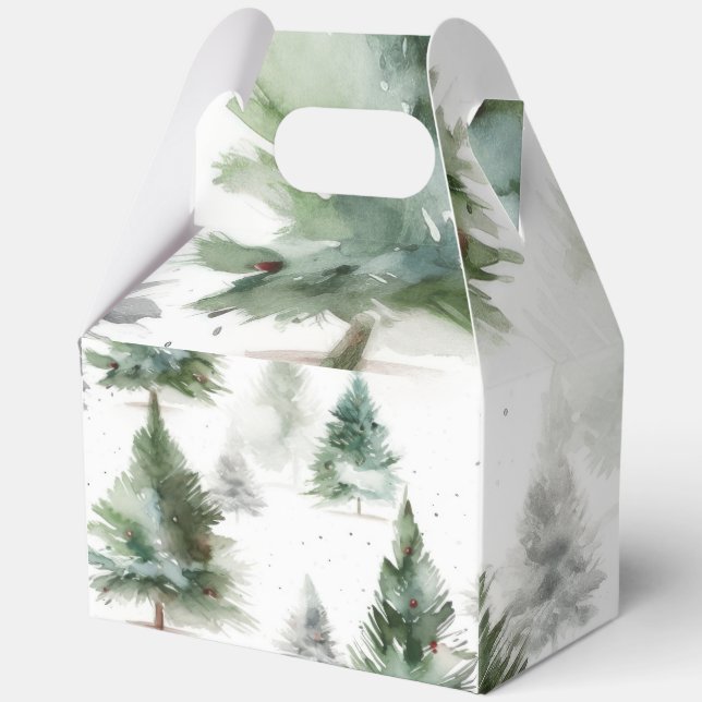 Geschenkboxen mit Handles für den Urlaub - Entwurf Geschenkschachtel (Rückseite)