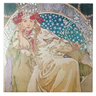 Geschenkboxen Mucha Prinzessin-Hyacinth Tile Fliese