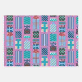 Geschenkboxen-Wrapper Geschenkpapier Set