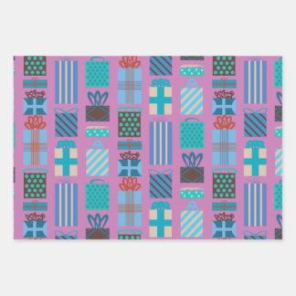 Geschenkboxen-Wrapper Geschenkpapier Set