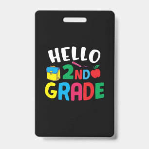 Geschenke 2. Lehrer Hallo 2. Klasse Ausweis