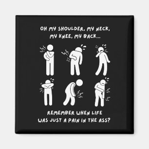 Geschenke Alte Menschen 50. 60. 70. Geburtstag Magnet