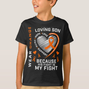 Geschenke Apparel Orange Son Multiple Sklerose Awa T-Shirt