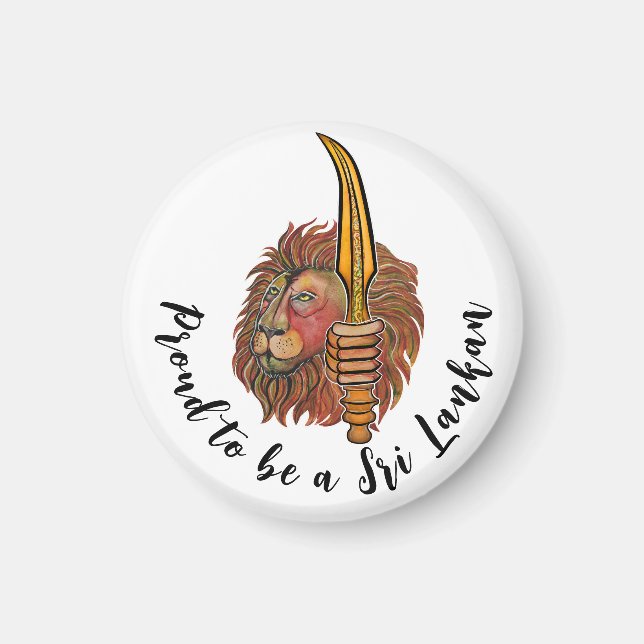 Geschenke aus Sri Lanka Magnet (Vorne)