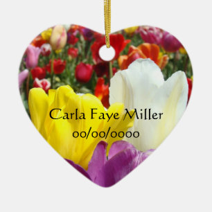 Geschenke Babyname Ornamente Tulpen Baby Geburtsda