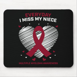 Geschenke Blutkrebs Produkte Nichte Multiples Myel Mousepad