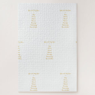 Geschenke Der Heilige Geist in 3D Look Goldene Sch Puzzle