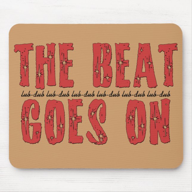 Geschenke der Herz-Angriffs-T - Shirt-| für Mousepad (Vorne)