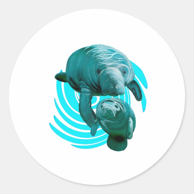 GESCHENKE DER LIEBE RUNDER AUFKLEBER (Vorderseite)