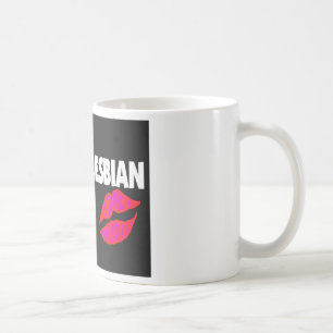 Geschenke der Lippenstift-Lesben-(homosexuelle Kaffeetasse