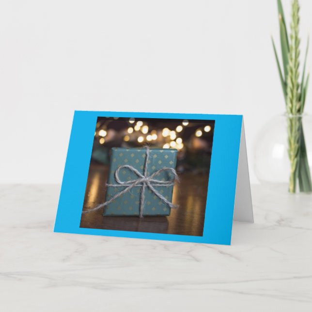 **GESCHENKE DES GLÜCKS UND KÄMPFE DIESER CHRISTMAS KARTE (Vorderseite)