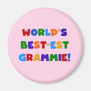 Geschenke des Gut-est Grammie der helle Farbwelt Magnet
