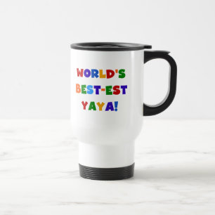 Geschenke des Gut-est Yaya der helle Farbwelt Reisebecher