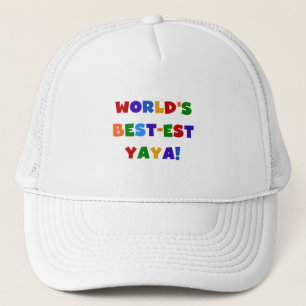 Geschenke des Gut-est Yaya der helle Farbwelt Truckerkappe