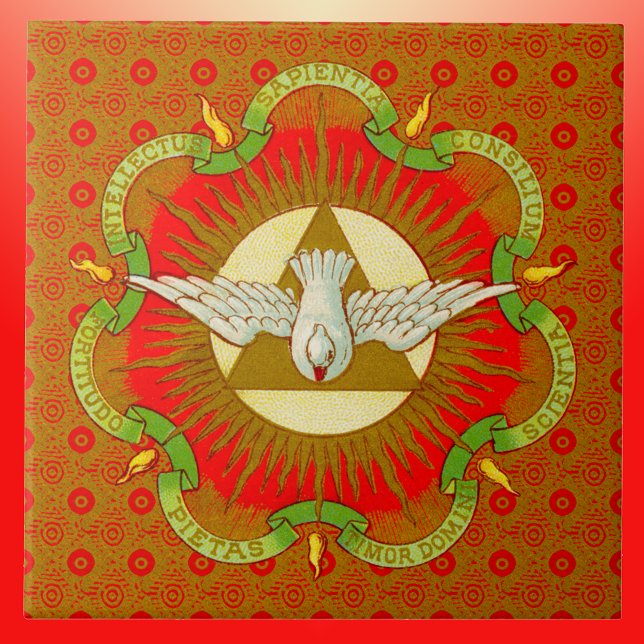 Geschenke des Heiligen Geistes (BK 026) Keramik Ka Fliese (Von Creator hochgeladen)