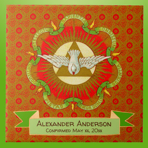 Geschenke des Heiligen Geistes (BK 026) Keramik Ti Fliese