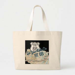 Geschenke des Weges 66 Jumbo Stoffbeutel