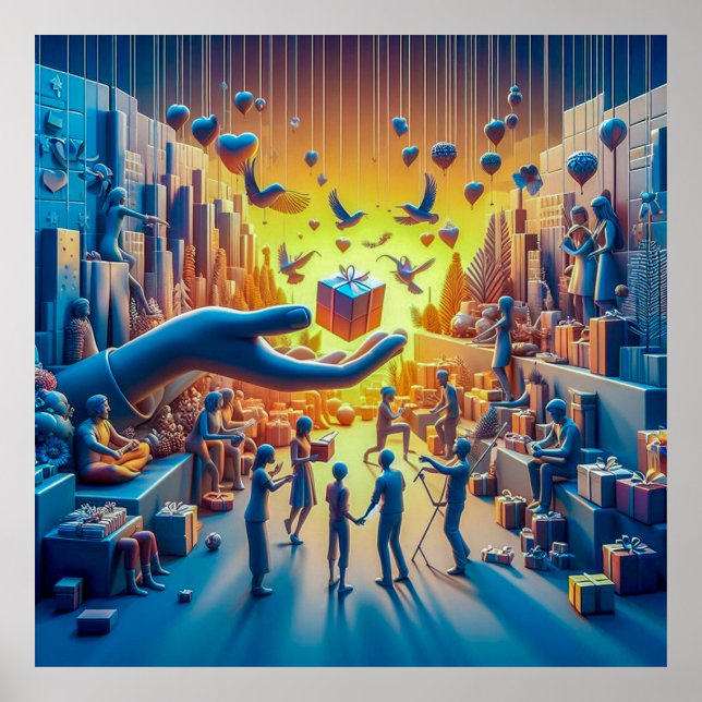 Geschenke: Die Flying Toolbox Poster (Vorne)