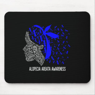 Geschenke, die wir für das Alopecia Areata-Bewusst Mousepad