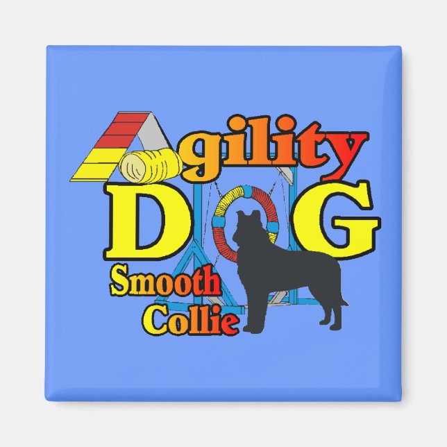 Geschenke für Agility-Shirt Magnet (Vorne)