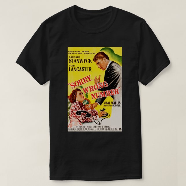 Geschenke für Barbara Schauspielerin Stanwyck Grap T-Shirt (Design vorne)
