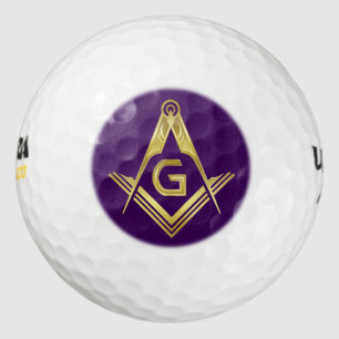 Geschenke für benutzerdefinierte Freimaurer Maso Golfball