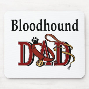 Geschenke für Bloodhound-Väter Mousepad