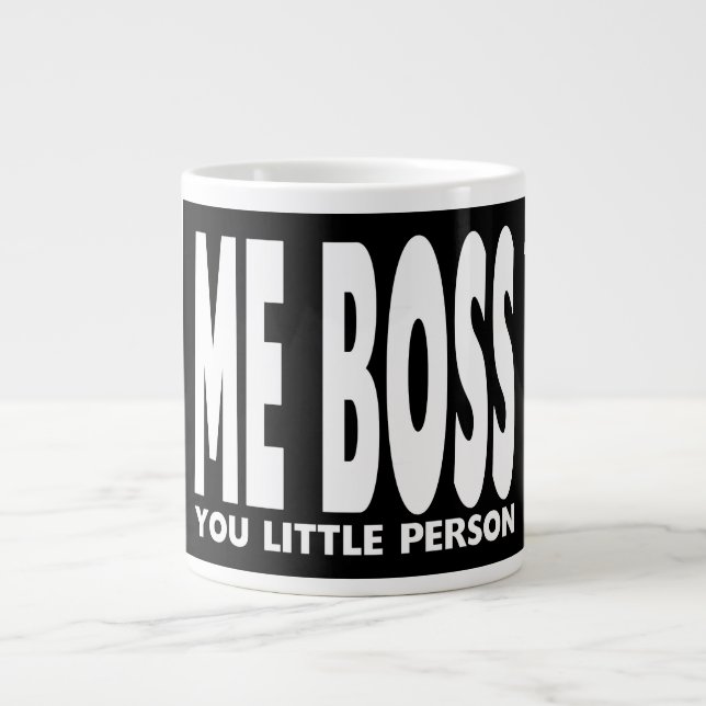 Geschenke für Bosse: Ich bin ein Boss für dich Jumbo-Tasse (Vorderseite)