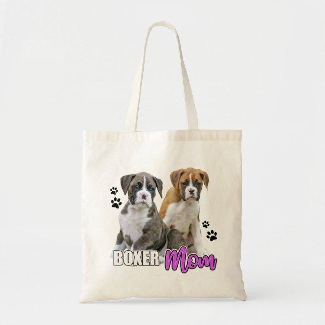 Geschenke für Boxer-Hundebesitzer - Boxer-Welpe Tragetasche (Vorne)