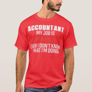 Geschenke für Buchhalter 2 T-Shirt