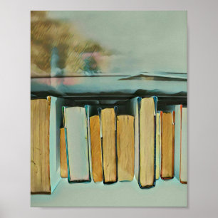 Geschenke für Buchliebhaber Poster