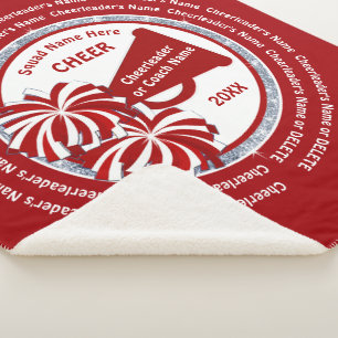 Geschenke für Cheerleader oder Cheer Coach Geschen Sherpadecke