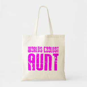 Geschenke für coole Tanten: Rosa Weltcoolste Tant Tragetasche